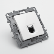 Imagine Priză date RJ45 alb Salbei - LEGRAND