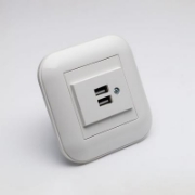 Imagine Priză USB alb Loft - OVIVO | 404-010301-247