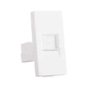 Imagine Priză date RJ45 Cat6e alb Pulsar Touch NS - PULSAR