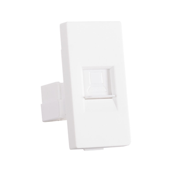 Imagine Priză date RJ45 Cat6e alb Pulsar Touch NS - PULSAR
