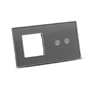 Imagine Ramă 3 posturi touch - gri Pulsar Touch NS - PULSAR