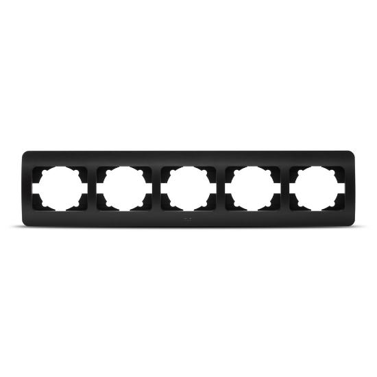 Imagine Ramă 5 posturi negru mat Jazz - ELBI