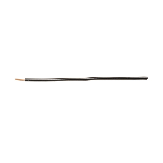 Imagine Conductor rigid cupru, FY 6 mm², negru – colac