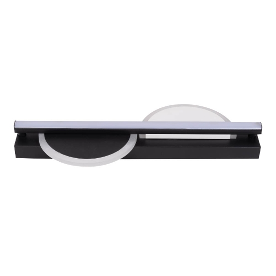 Imagine Aplica Zuleya LED 24W IP20, negru, Erste