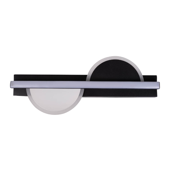 Imagine Aplica Zuleya LED 24W IP20, negru, Erste