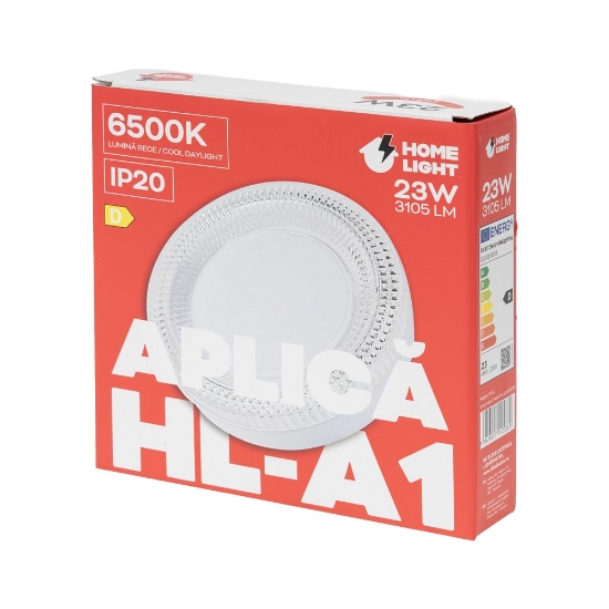 Imagine Aplica Viva rotund 22W 2816lm 6500K 18cm IP20, Homelight