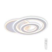 Imagine Plafoniera Alla LED 98W 3CCT cu telecomanda, alb, Erste