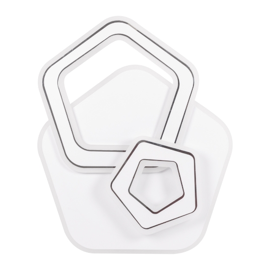 Imagine Plafoniera Ava LED 88W 3CCT cu telecomanda, alb, Erste