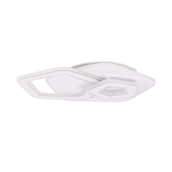 Imagine Plafoniera Ava LED 88W 3CCT cu telecomanda, alb, Erste