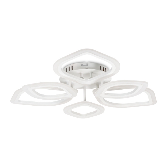Imagine Plafoniera Azalia LED 100W 3CCT cu telecomanda, crom, Erste