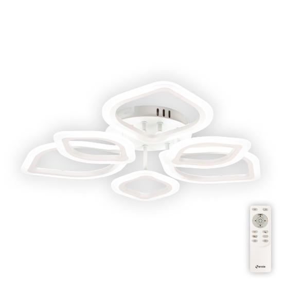 Imagine Plafoniera Azalia LED 100W 3CCT cu telecomanda, crom, Erste