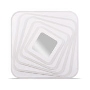 Imagine Plafoniera Charm LED 140W 3CCT cu telecomanda, alb, Erste