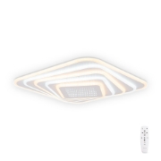 Imagine Plafoniera Charm LED 140W 3CCT cu telecomanda, alb, Erste