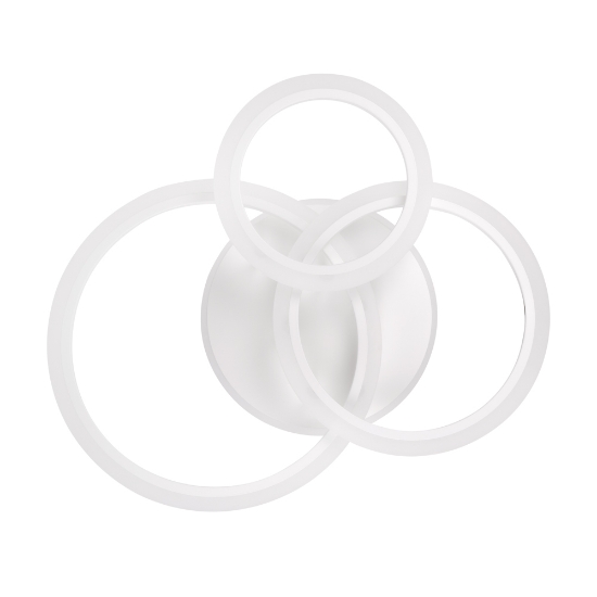 Imagine Plafoniera Circle LED 90W 3CCT cu telecomanda, alb, Erste