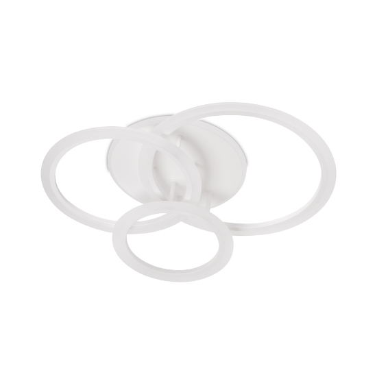 Imagine Plafoniera Circle LED 90W 3CCT cu telecomanda, alb, Erste