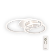Imagine Plafoniera Circle LED 90W 3CCT cu telecomanda, alb, Erste