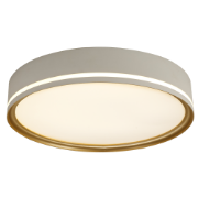 Imagine Plafonieră Cleo 32W 1920lm 4000K, alb+auriu, Erste