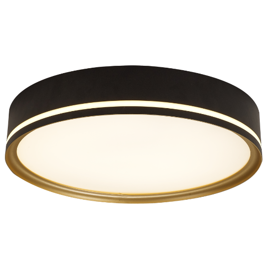Imagine Plafonieră Cleo 32W 1920lm 4000K, negru, Erste