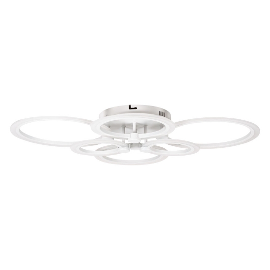 Imagine Plafoniera Europe LED 140W 3CCT cu telecomanda, alb, Erste