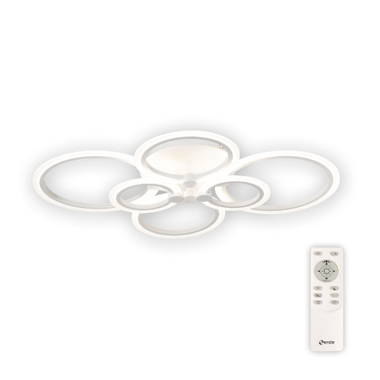 Imagine Plafoniera Europe LED 140W 3CCT cu telecomanda, alb, Erste