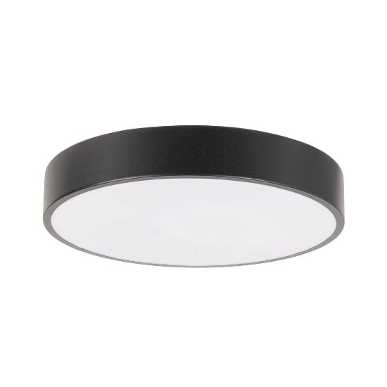 Imagine Plafoniera Flux LED 18W 1710lm IP20, negru, Erste