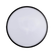 Imagine Plafoniera Flux LED 38W 3610lm IP20, negru, Erste