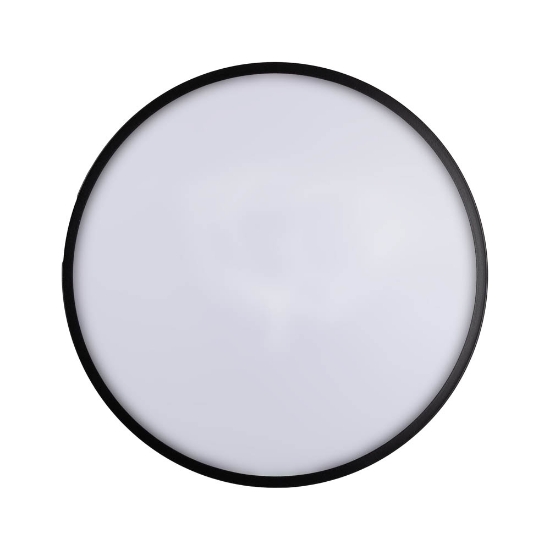 Imagine Plafoniera Flux LED 38W 3610lm IP20, negru, Erste