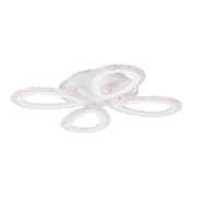 Imagine Plafoniera Ice LED 55W 3CCT+RGB cu telecomanda, alb, Erste