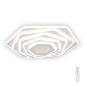 Imagine Plafoniera Infinity LED 112W 3CCT cu telecomanda, alb, Erste