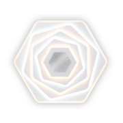 Imagine Plafoniera Infinity LED 112W 3CCT cu telecomanda, alb, Erste