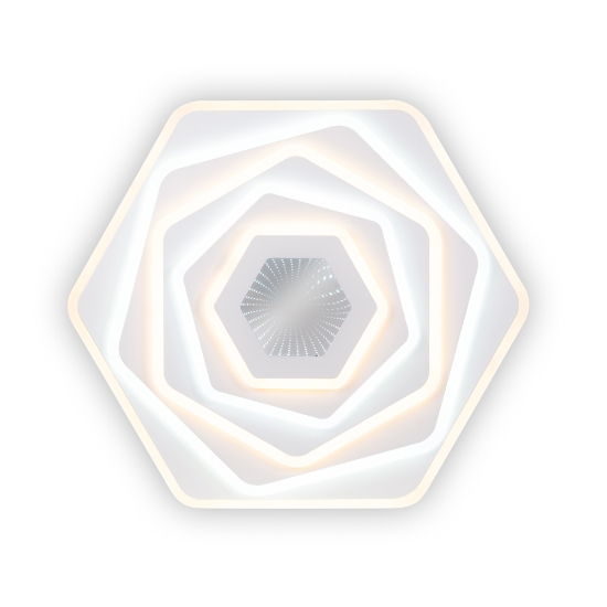 Imagine Plafoniera Infinity LED 112W 3CCT cu telecomanda, alb, Erste