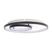 Imagine Plafoniera Isis LED 65W IP20, negru, Erste