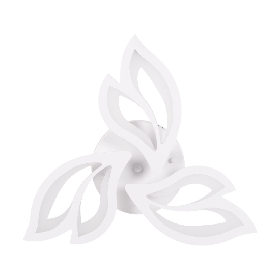 Imagine Plafoniera Leaf LED 40W 3CCT cu telecomanda, alb, Erste