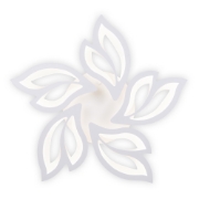 Imagine Plafoniera Leaf LED 68W 3CCT cu telecomanda, alb, Erste