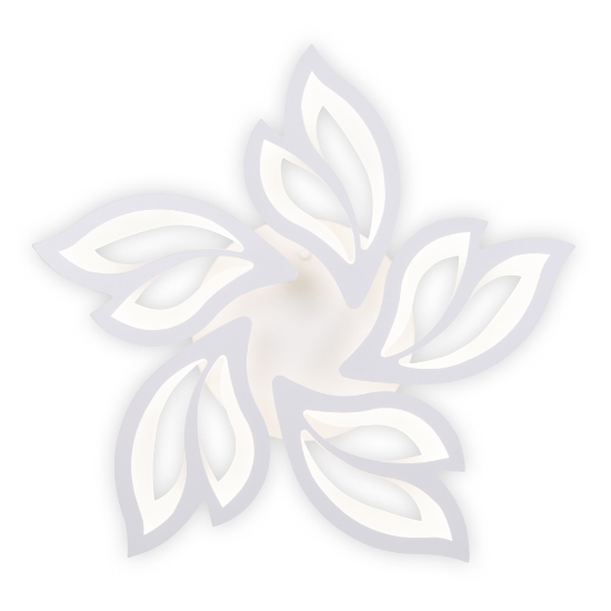 Imagine Plafoniera Leaf LED 68W 3CCT cu telecomanda, alb, Erste