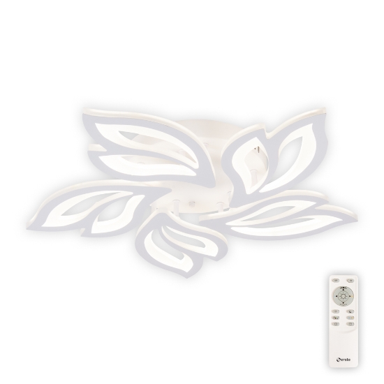 Imagine Plafoniera Leaf LED 68W 3CCT cu telecomanda, alb, Erste