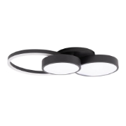 Imagine Plafoniera Sobek LED 55W IP20, negru, Erste