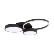 Imagine Plafoniera Sobek LED 55W IP20, negru, Erste