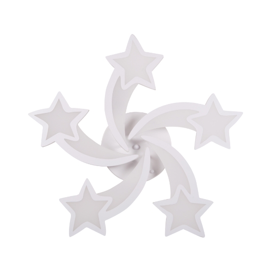 Imagine Plafoniera Star LED 86W 3CCT cu telecomanda, alb, Erste