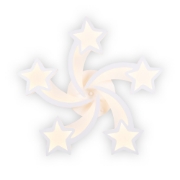 Imagine Plafoniera Star LED 86W 3CCT cu telecomanda, alb, Erste