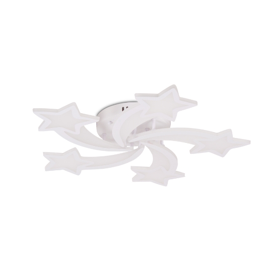 Imagine Plafoniera Star LED 86W 3CCT cu telecomanda, alb, Erste