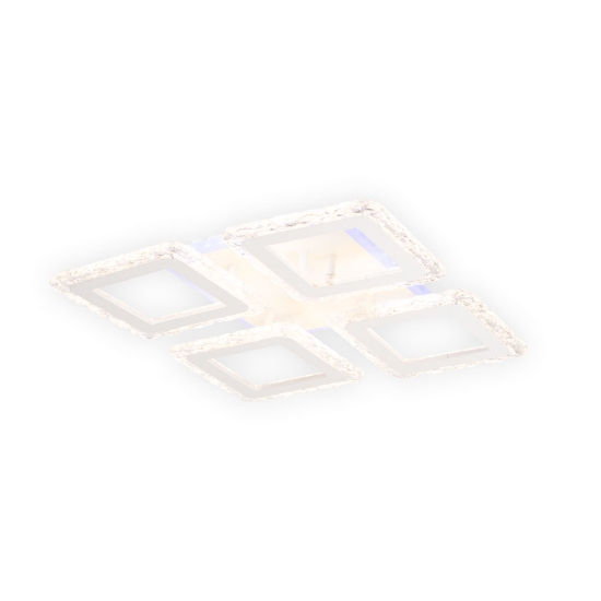 Imagine Plafoniera Tetra LED 60W 3CCT+RGB cu telecomanda, Erste