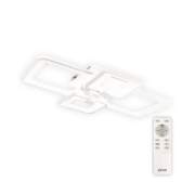 Imagine Plafoniera Tire LED 55W 3CCT cu telecomanda, alb, Erste