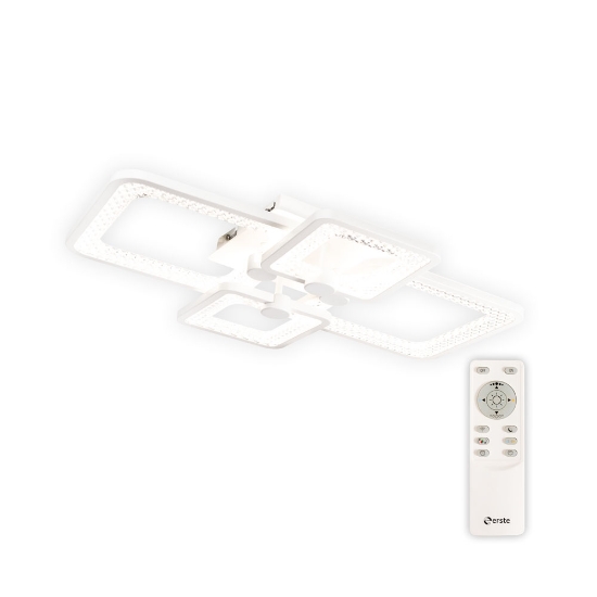 Imagine Plafoniera Tire LED 55W 3CCT cu telecomanda, alb, Erste