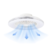 Imagine Plafoniera ventilator Breezy 48W+15W CCT 49cm, Erste