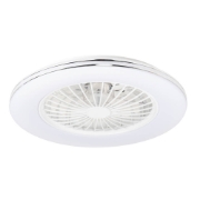 Imagine Plafoniera ventilator Breezy 48W+15W CCT 49cm, Erste