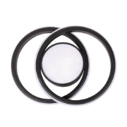 Imagine Plafoniera Vista LED 38W IP20, negru, Erste