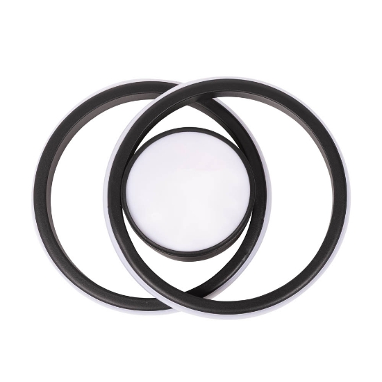 Imagine Plafoniera Vista LED 38W IP20, negru, Erste