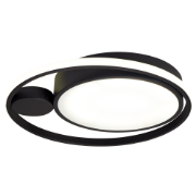 Imagine Plafonieră Yumo 36W 198lm 4000K 420x70mm, negru, Erste