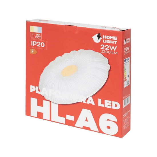 Imagine Plafoniera A6 22W DIP CCT 2300lm 38cm IP20, Homelight